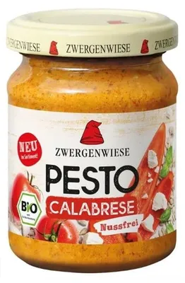 PESTO CALABRESE BIO 125 g - ZWERGENWIESE