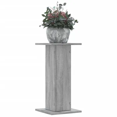 Produktbild von "2026 Promotion" Pflanzenständer - Hochbeet - 2 Stk. - Blumenkasten - Grau Sonoma 30x30x60 cm - Holzwerkstoff - Beete CC16543