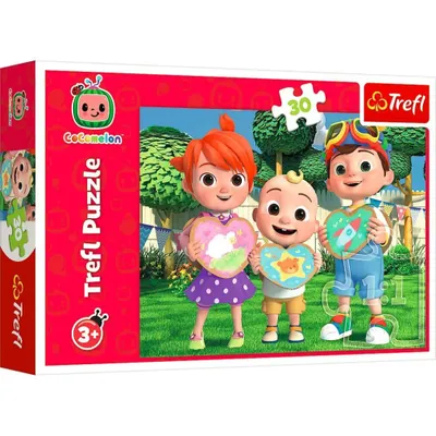 Obrázek produktu pro Trefl 18295, 30 kusů, Kreslené filmy, 3 rok/roky