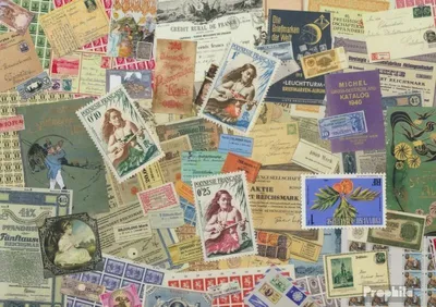 Produktbild von Briefmarken Französisch Polynesien 4 verschiedene Marken