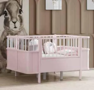Produktbild von Kinderzimmer Bett Einrichtung Design Moderne Babybett Neu Luxus Holz Möbel