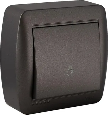 Image de Bouton Lumineux Solera Mur04ngu Interrupteur Lumineux De Surface Mural - Solera