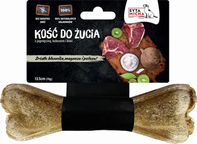 Produktbild von SYTA MICHA Hundeleckerli Kauknochen mit Kiwi und Kokos 135cm