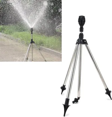 Obrázek produktu pro Automatický 360° rozstřikovač pro zavlažování a péči o zahradu se stativem