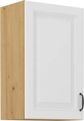 Obrázek produktu pro Horní kuchyňská skříňka SOPHIA - šířka 45 cm, bílá / dub artisan