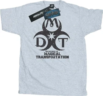 Produktbild von Harry Potter - "Department Of Magical Transportation" T-Shirt für Herren BI29093 (S) (Grau)