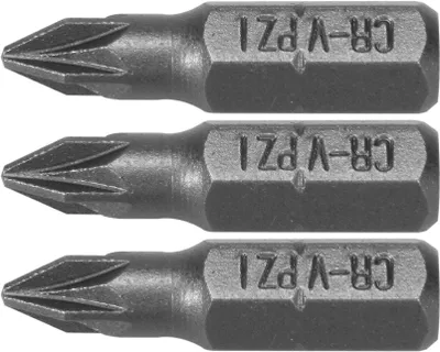 Produktbild von Präzisions-Bits PZ1 1/4" x 25 mm, 3-teilig