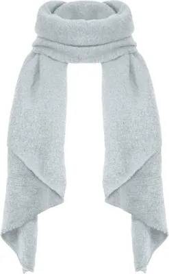 Produktbild von Kuscheliger Winter Schal "Eliana" 250 x 63 cm | Hellgrau