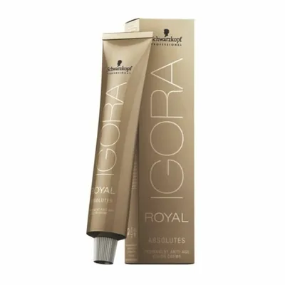 Produktbild von Schwarzkopf Igora Royal Absolutes, Braun, 4-60, Frauen, 60 ml, Alle Haare, Farbspeichernd, Nährend, Glanz