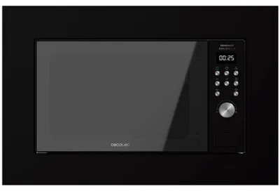 Imagen del producto de CECOTEC 01375 - Microondas Encastrable Grandheat 2000 Built-In Black