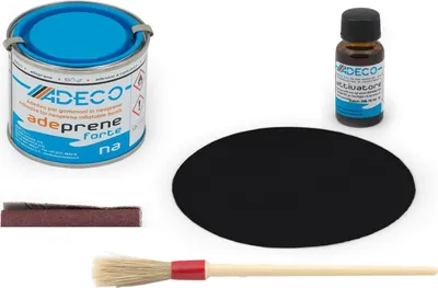 Produktbild von Schlauchboot Reparaturset mit 2-K-Kleber f. Neopren-Hypalon und Zubehör