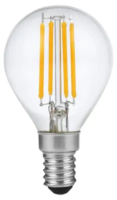 Produktbild von SPL E14 LED Filamentlampe G45 4W 2500K Extra Warmweiß Dimmbar