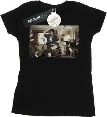Produktbild von Harry Potter - "Letter From Hogwarts" T-Shirt für Damen BI23710 (L) (Schwarz)