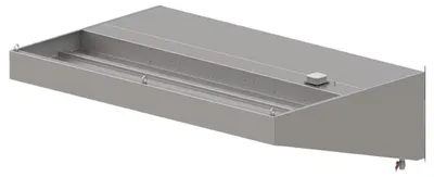 Image de Hotte murale « Expert Line », modèle incliné 1000 mm x 900 mm avec filtre cyclone/labyrinthe LC2 de type A