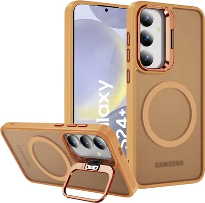 Obrázek produktu pro Hybridní pouzdro pro Samsung Galaxy S24 Plus kryt Magnetický kroužek pro ochranný kryt MagSafe
