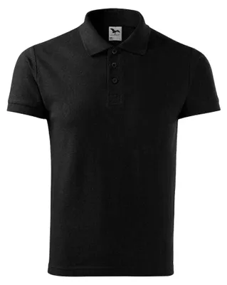 Produktbild von Adler - Poloshirt für Herren, Baumwolle PP10002 (XL) (Schwarz)