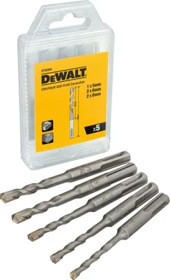 Produktbild von DEWALT Hammerbohrer-Set 5-tlg. SDS-plus DT9399-QZ