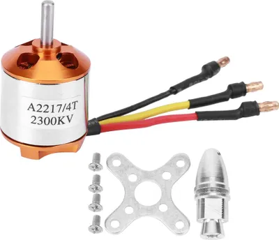 Obrázek produktu pro A2217 Bezkomutátorový motor pro RC křídlo Quadrocopter Dronové díly PříslušenstvíA2217 2300KV