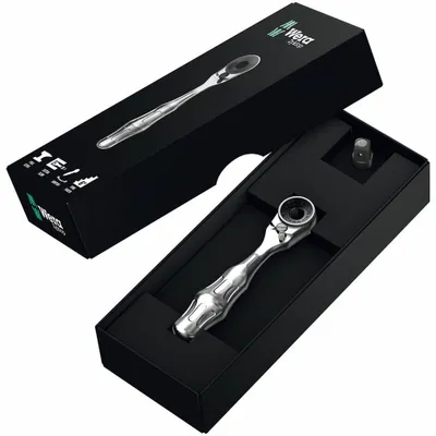Image de Wera Bit-Ratsche 8001 A Zyklop Mini, 2 pièces