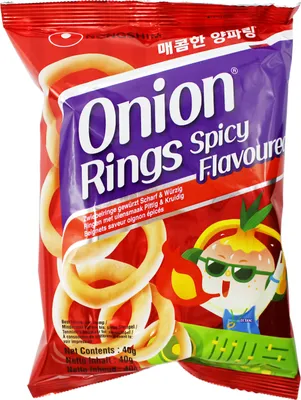Produktbild von Nongshim Scharfe Zwiebelringe Onion Rings Spicy 40g