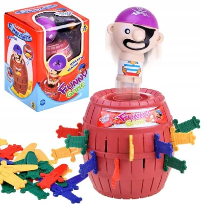 Produktbild von Jokomisiada Verrückter Pirat Geschicklichkeitsspiel Geschenk Familienspiel