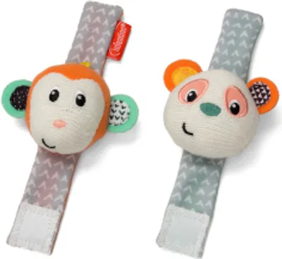 Obrázek produktu pro Chrastítko Opice a panda