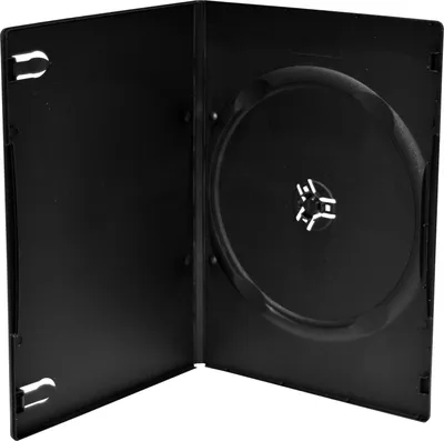 Produktbild von MEDIARANGE BOX33, DVD-Hülle, 1 Disks, Schwarz, Kunststoff, 120 mm, RoHS