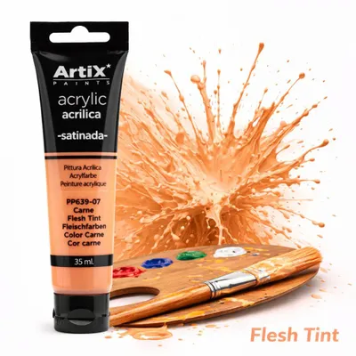 Produktbild von Acrylfarbe FLESH TINT Artix PP639-07, 35ml