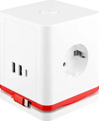 Produktbild von Olympia SW 1000, 1,5 m, Drinnen, Rot, Weiß, 3 AC-Ausgänge, 230 V, 3680 W
