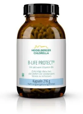 Produktbild von Heidelberger Chlorella B-Life Protect Kapseln zum Schutz der Zellen vor oxidativem Stress, 360 St. Kapseln