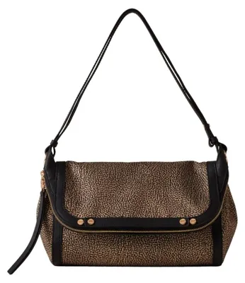 Image de BORBONESE - Sac bandoulière pour femme, modèle Frame Small - Taille unique