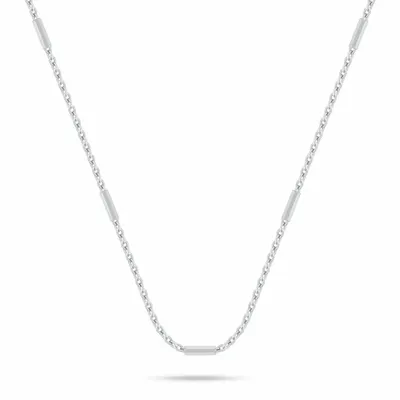 Image de Chaîne en argent délicate NCL197W