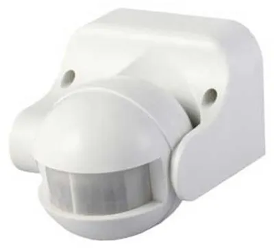 Obrázok produktu pre Infračervený snímač pohybu V-Tac 180° IP44 biely 1200W vnútorný/vonkajší Mod.1354