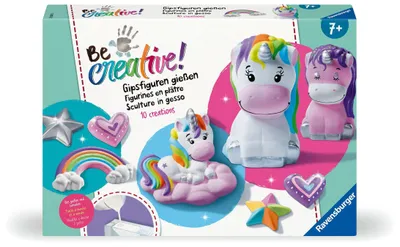 Produktbild von Bastelset Gipsgießen Einhorn Ravensburger 25531