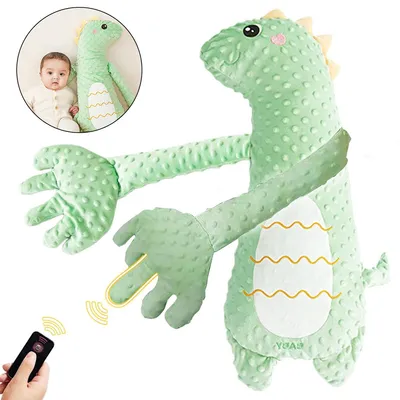 Produktbild von Generisch Baby Sleeping Hand Schläger, Babyschlaf Hilfe, Interaktives elektronisches Plüschtier, Kuschelpuppe zum Beruhigen–Geschenk für Kleinkinder