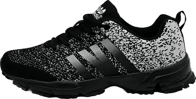 A single athletic shoe shown from the side.