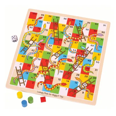 Zdjęcie produktu dla Bigjigs Toys Węże i drabiny 2