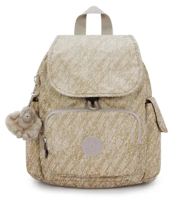 Produktbild von Kipling City Pack Mini Rucksack leicht kompakt Reise-Tagesrucksack, BRUSH OF GOLD