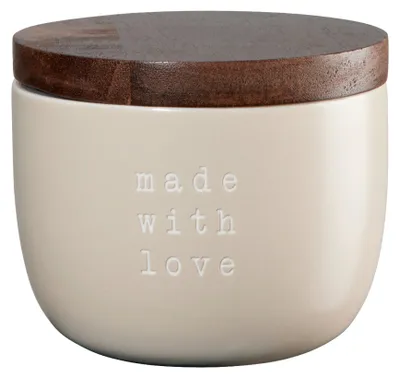 Productafbeelding van ASA Selection hey! Marmeladendose made with love Ø 10 cm, H 8,4 cm