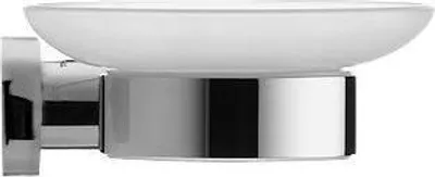 Produktbild von Seifenhalter D-CODE mit Schale rechts chrom chrom