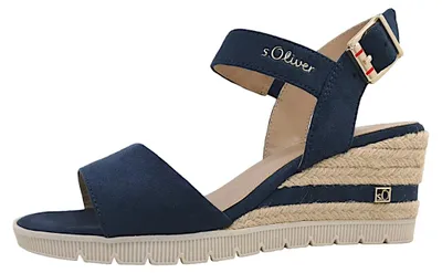 Image de s.Oliver - Chaussures pour hommes - Sandales - Bleu - Mode décontractée