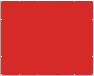 Produktbild von Wallario XXL Outdoor-Poster für Garten oder Balkon, Motiv Rot, in ca. 250 x 200 cm