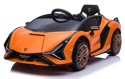 Immagine prodotto di Macchina Elettrica per Bambini Licenza Ufficiale Lamborghini Sian 10,8V 5,4Ah Arancione