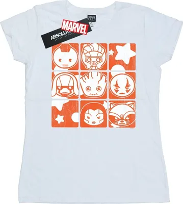 Produktbild von Marvel - "Guardians Of The Galaxy" T-Shirt für Damen BI24968 (S) (Weiß)