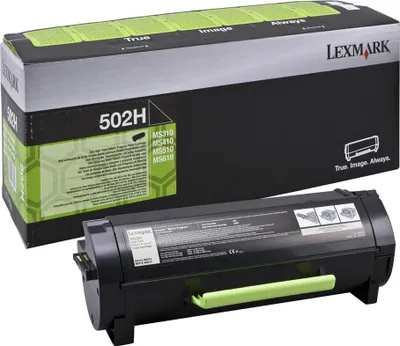 Produktbild von Lexmark 502H - Hohe Ergiebigkeit - Schwarz