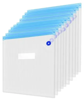 Immagine prodotto di Sacchetti sigillati sottovuoto, contenitori riutilizzabili per alimenti, design ecologico. Confezione da 10 sacchetti, dimensioni 26x34 cm