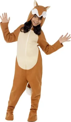 Produktbild von Fuchs-Kostüm für Kinder 7-9 Jahre (130/143 cm)