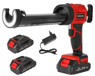Image de Pistolet à colle chaude, réglage à 4 vitesses, batterie rechargeable, avec 2 piles
