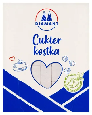 Zdjęcie produktu dla Diamant Cukier biały w kostkach 500 g