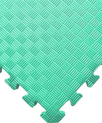 Obrázek produktu pro TATAMI-TAEKWONDO PUZZLE - Jednobarevná - 100x100x1,0 cm- podložka na cvičení zelená